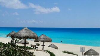 Blue Sea Cancun Wallpaper