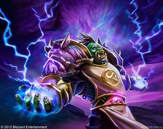 Wow Orc Shaman Wallpaper Art