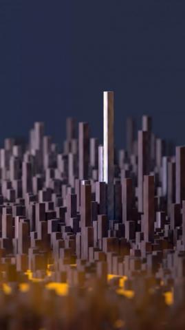Wallpaper Polygons 3d 4k 5k iPhone Android