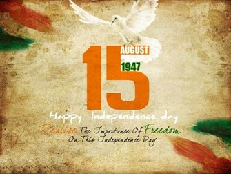 Happy Independence Day HD Wallpaper For India