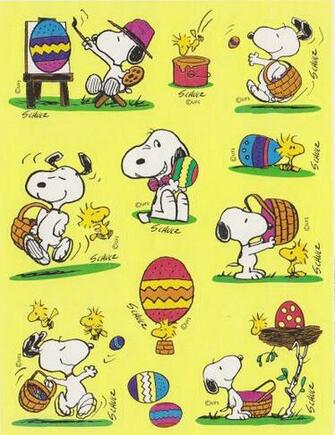 Snoopy Happy Easter Clip Art