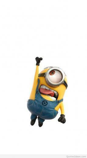 Funny Mobile iPhone Minions Wallpaper Background