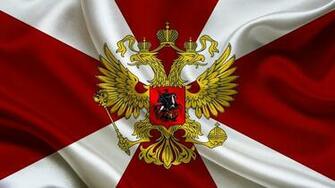 Wallpaper Russian Troops Flag HD Desktop