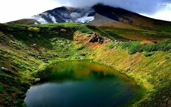 Mountain Lake In New Zealand Wallpaper Nature