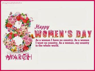 Womens Day Unique Status International