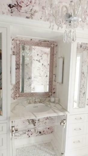 Rose Wallpaper Modern Floral Ellie Cashman