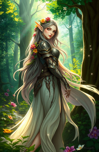 Female Elf Wallpaper