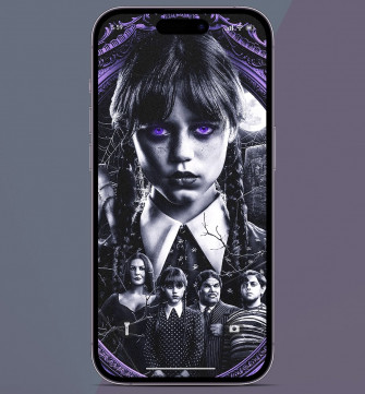 Wednesday Addams Wallpaper For iPhone
