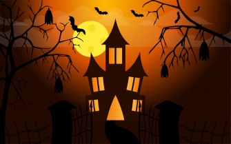 Halloween Wallpaper Vector Frebers