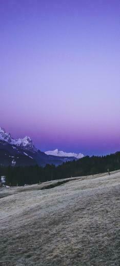 Mountains Sky Valley Hill Imagens Papel De