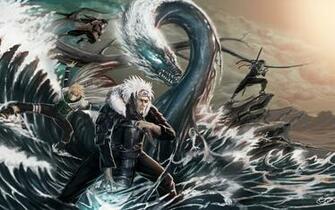 Waves Naruto Shippuden Artwork Minato Namikaze Hashirama Senju