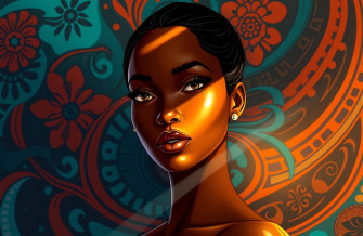 Beautiful Black Women Wallpaper