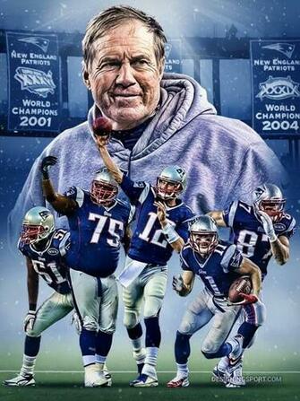 New England Patriots Art Pats Football My Team