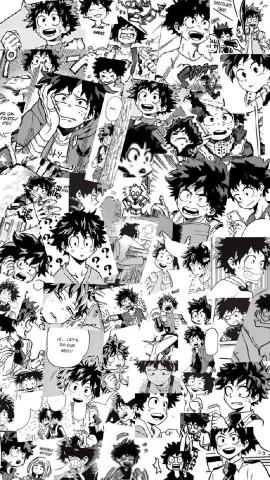 Anna I Made A Collage Wallpaper Of Some The Deku