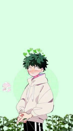 Toedit Nature Green Cute Midoriya Deku Image By