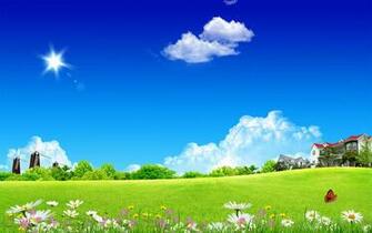 Gallery Blue Sky Clouds Wallpaper