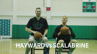 Gordon Hayward Vs Brian Scalabrine Chair Shooting Championship