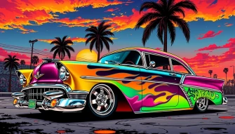 Lowrider Art Wallpaper