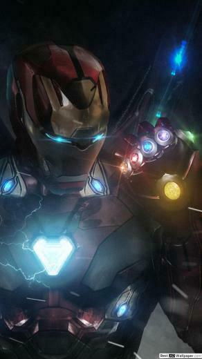 Avengers Endgame Ironman With Infinity Gauntlet HD Wallpaper