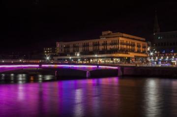 Wallpaper Inverness Scotland Lights City Building Canon