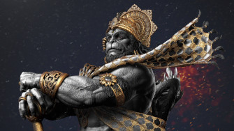 Hanuman Render Close Up 4k HD 3d Wallpaper
