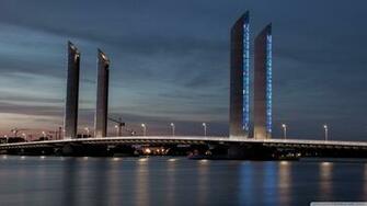 Pont Jacques Chaban Delmas Bridge Bordeaux France 4k HD