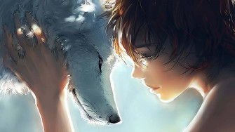 Wolf Aesthetic Wallpaper