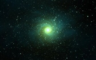 Wallpaper Apple Computers Space Stars Twisters Os X Leopard