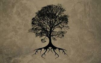 Tree Silhouette Wallpaper