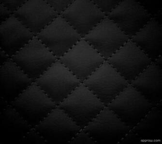 Black Stitched Leather Wallpaper HD