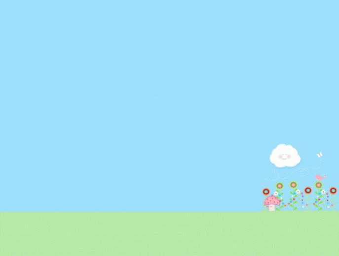 Cute Blue Background Wallpaper Computer Deskto