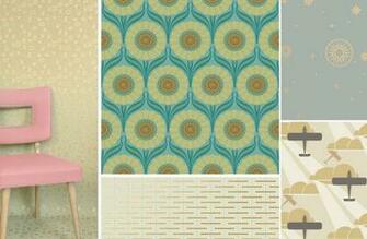 Modernism Art Wallpaper By Bradbury Gee Nouveau