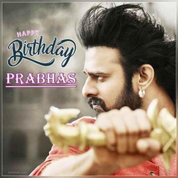 Prabhas BirtHDay Wishes Photos Image Pics