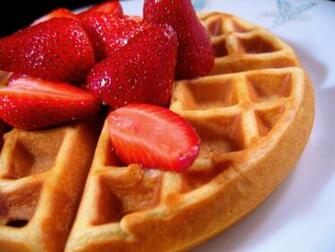Food Waffles Wallpaper Wallpoper
