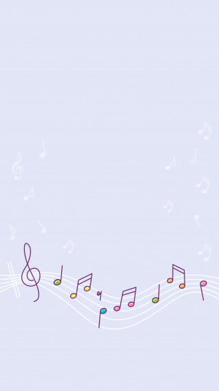 Music Pastel Background Aesthetic Wallpaper iPhone