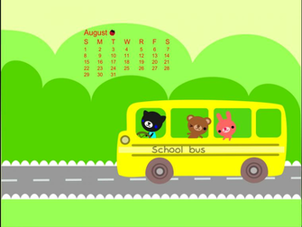 School Bus Wallpaper