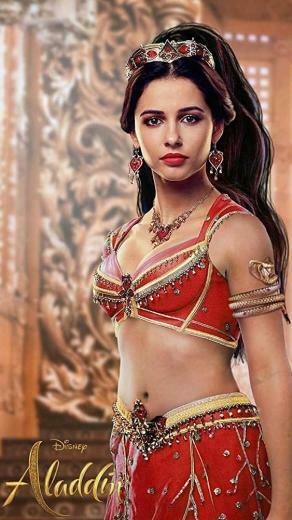 Naomi Scott Aladdin Poster HD Movie Wallpaper