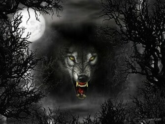Wallpaper De Lobo Terrorifico