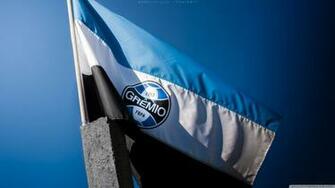 Flag Of Gremio Football Portoalegrense 4k HD Desktop Wallpaper