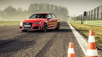 Audi Rs3 Sportback Catalunya Red Front HD Wallpaper