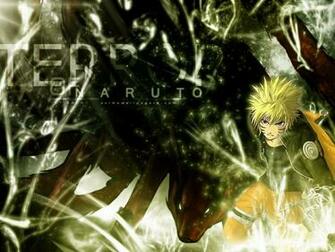 Anime Naruto Nine Tail Fox HD Desktop Wallpaper