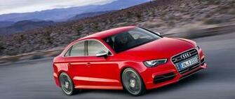 Wallpaper Audi S3 Red Side Dual Wide