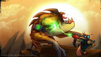 Epic Perry Vs Monster Wallpaper By Ratchetmario