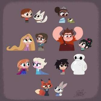 Disney Duets Including Big Hero Frozen Tangled By Princekido On