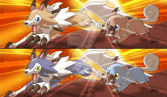 Rockruff Midday Lycanroc Bookmark Shiny By Cachomon
