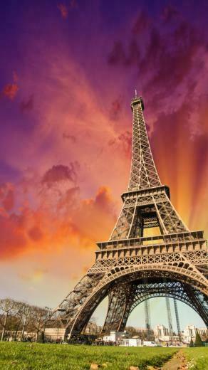 Wallpaper Eiffel Tower Paris France Tourism Travel
