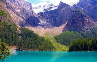 Banff National Park Alberta Canada Lake Mountains Sky