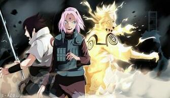 Sasuke Sakura Naruto Fourth Shinobi World War HD Wallpaper Desktop Pc