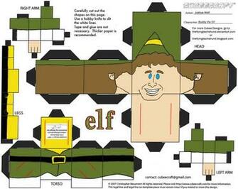 Xmas2 Buddy The Elf Cubee By Theflyingdachshund
