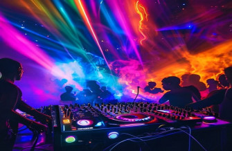 Led Dj Lights Wallpaper